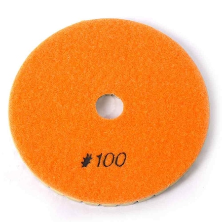 Specialty Diamond Premium Wet Polishing Pad, 5 Inch 100 Grit - 6mm BRTW5100